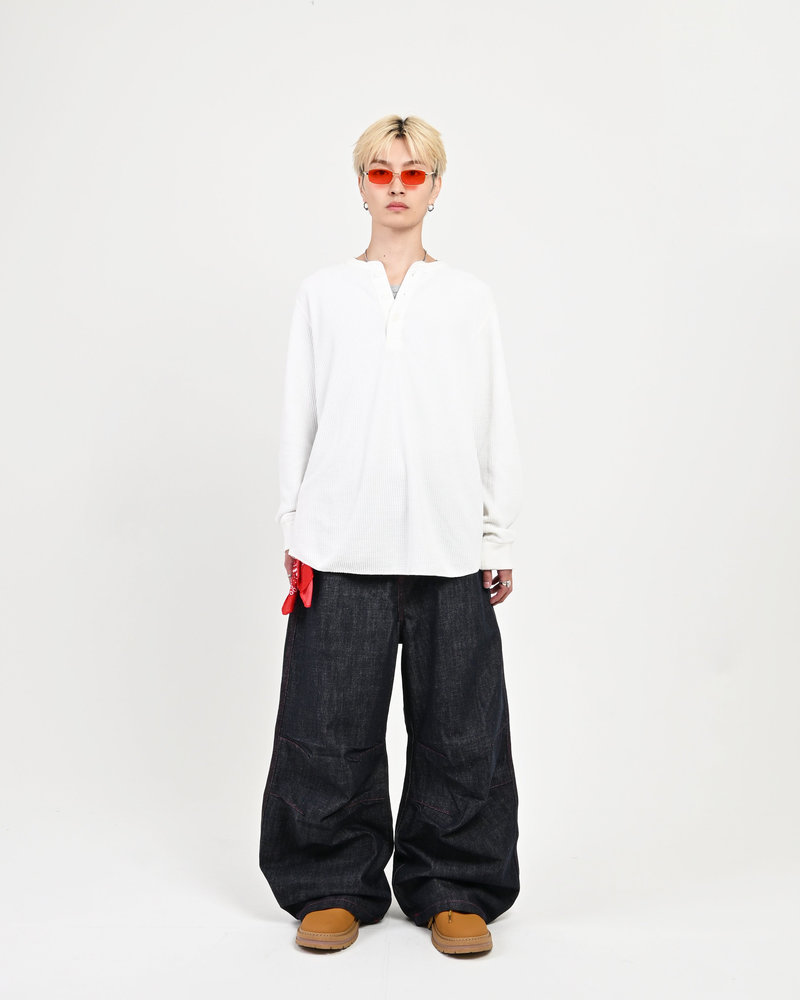 【10日以内お届け】パネルステッチデニム L2200