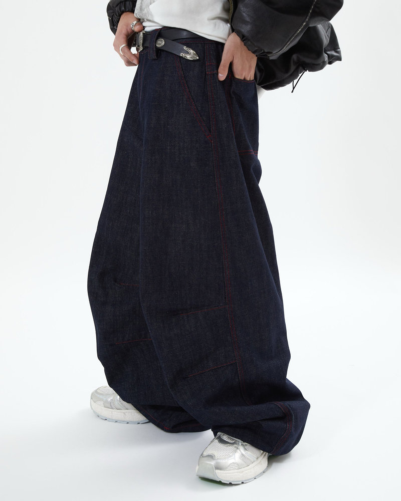 【10日以内お届け】パネルステッチデニム L2200