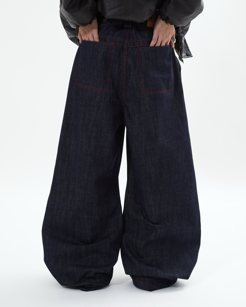 【10日以内お届け】パネルステッチデニム L2200