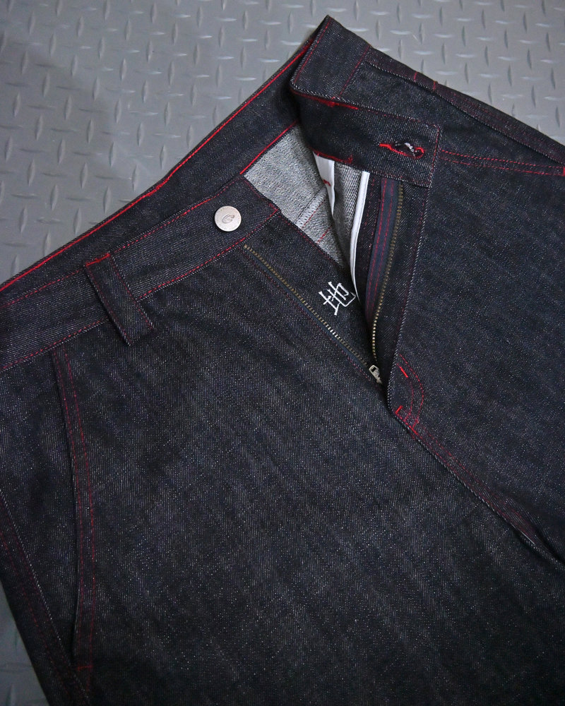 【10日以内お届け】パネルステッチデニム L2200