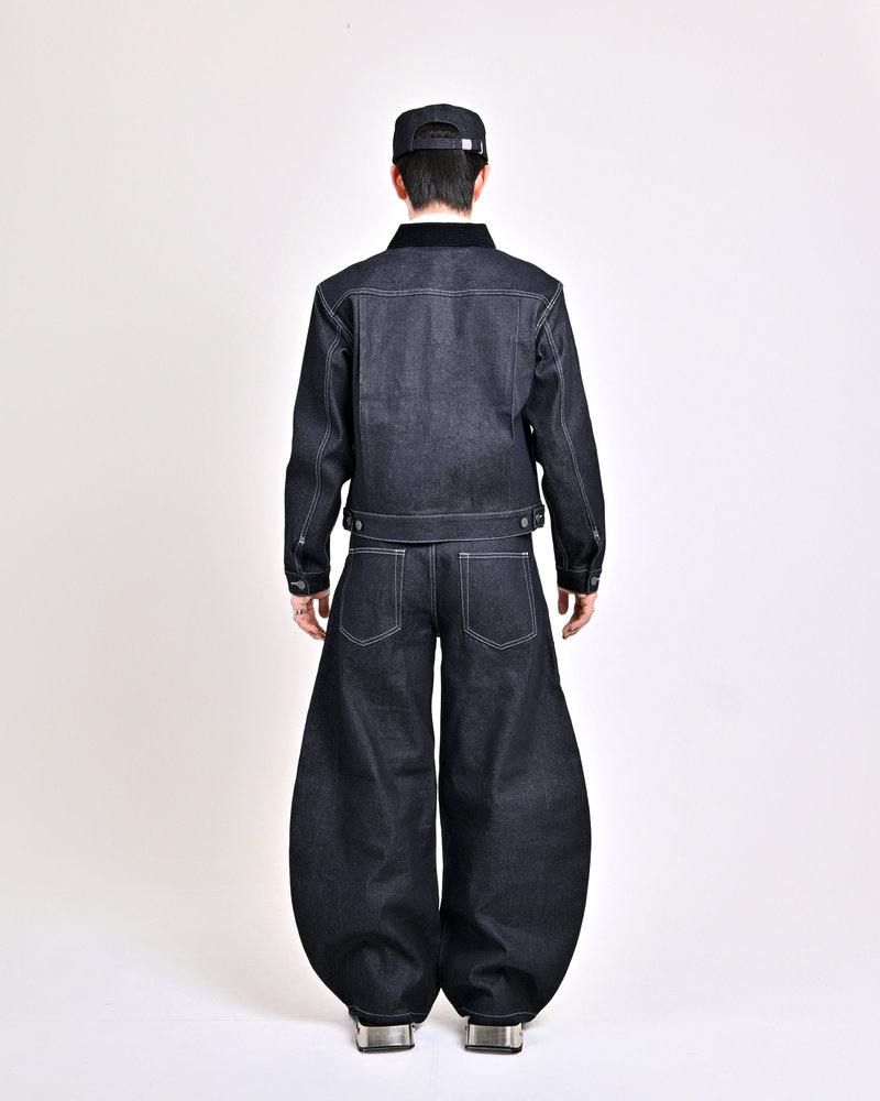 【10日以内お届け】リジットバルーンデニム L2156