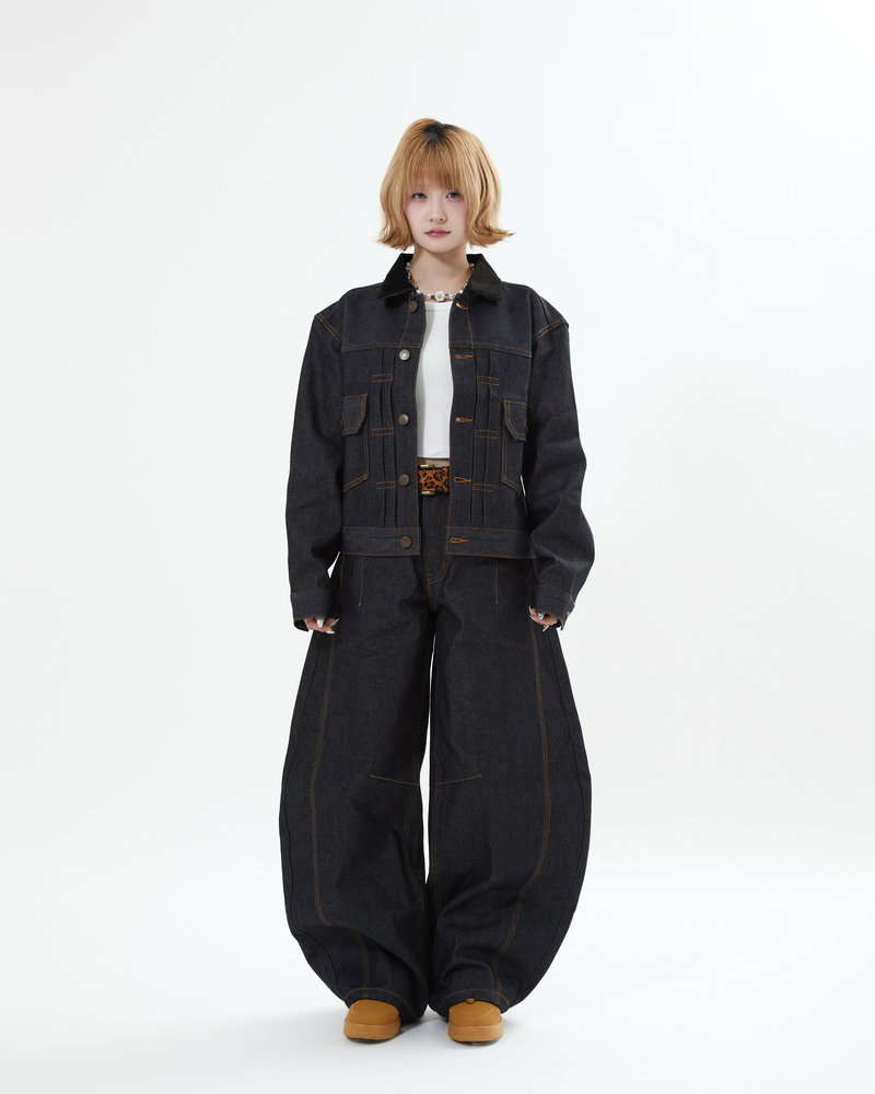 【10日以内お届け】リジットバルーンデニム L2156