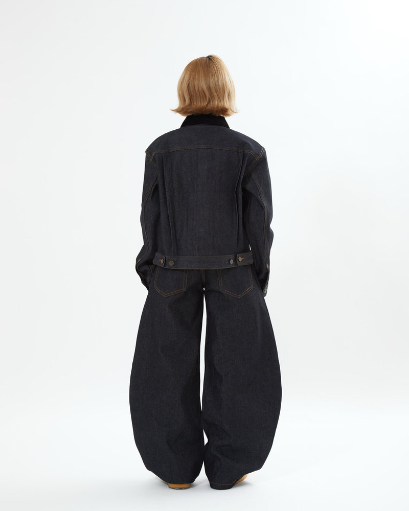 【10日以内お届け】リジットバルーンデニム L2156