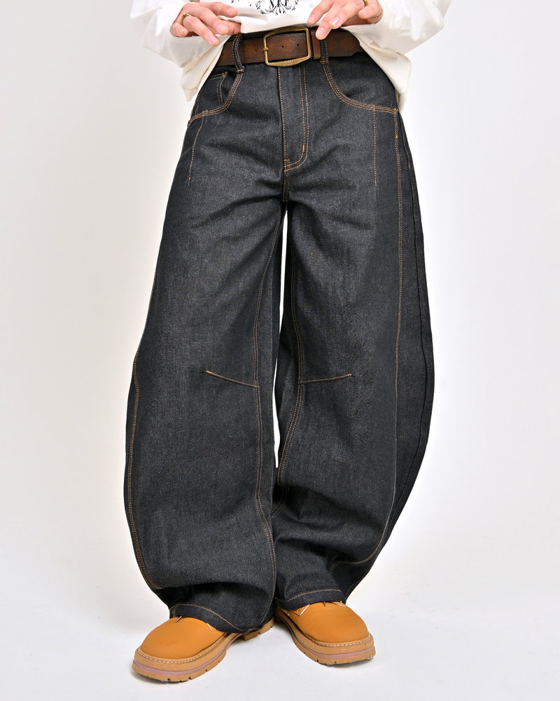 【10日以内お届け】リジットバルーンデニム L2156