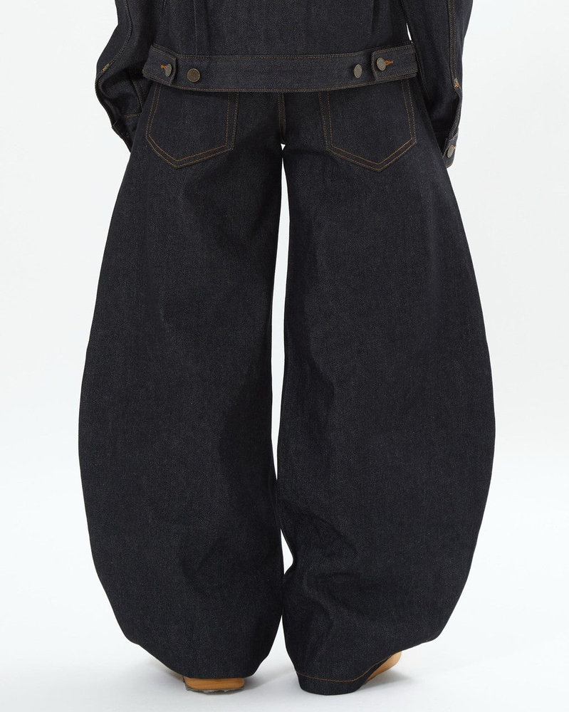 【10日以内お届け】リジットバルーンデニム L2156