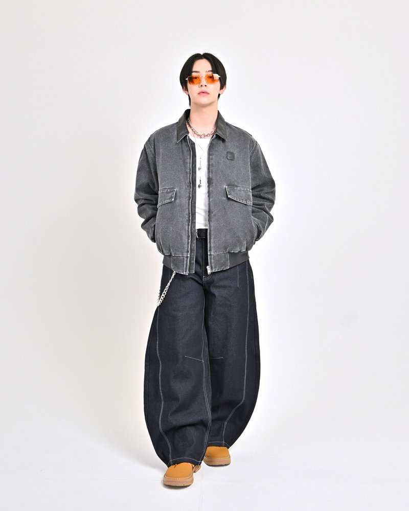 【10日以内お届け】リジットバルーンデニム L2156