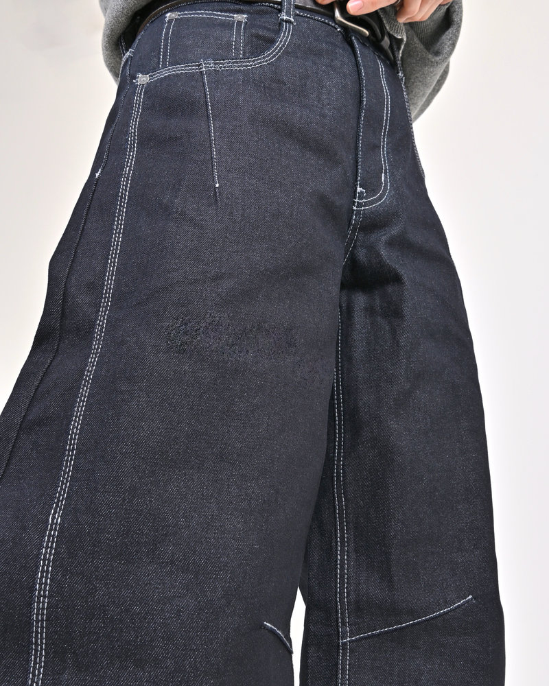 【10日以内お届け】リジットバルーンデニム L2156