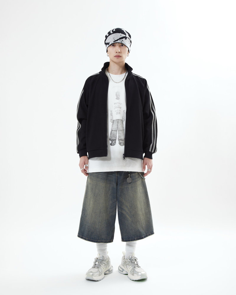 【10日以内お届け】ワッフルトラックジャケット L2161