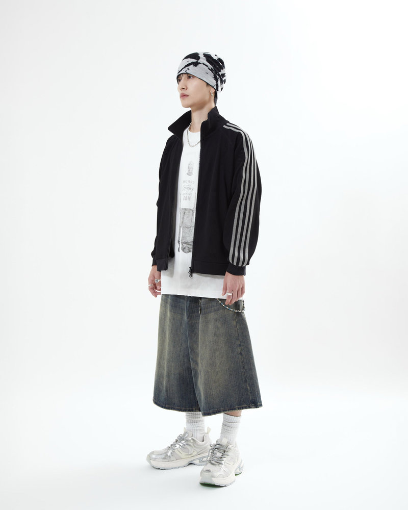 【10日以内お届け】ワッフルトラックジャケット L2161