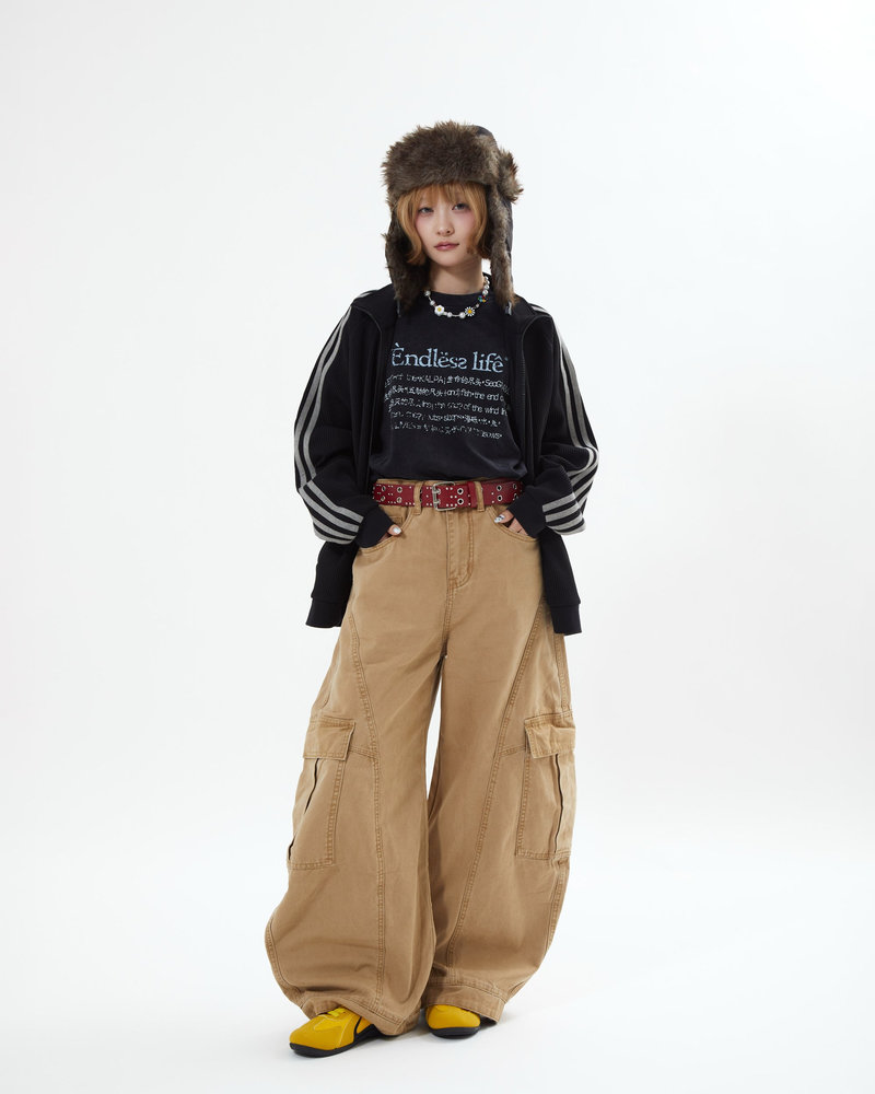 【10日以内お届け】ワッフルトラックジャケット L2161