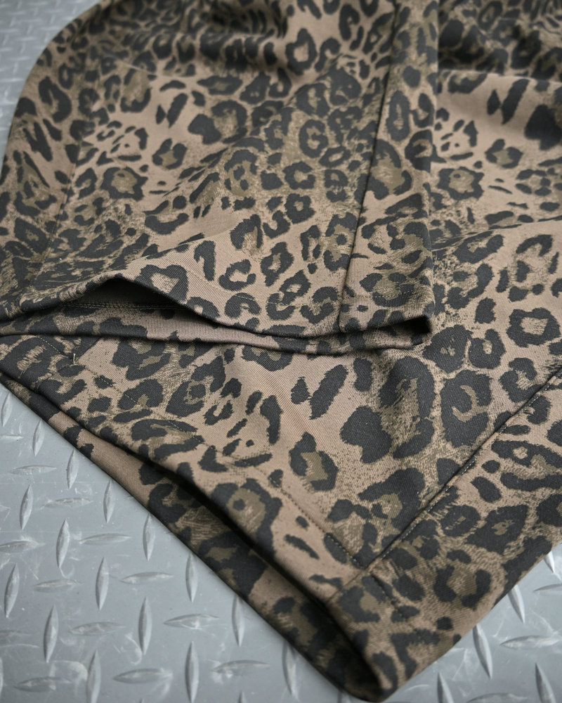 【10日以内お届け】レオパードバルーンスウェット L2204