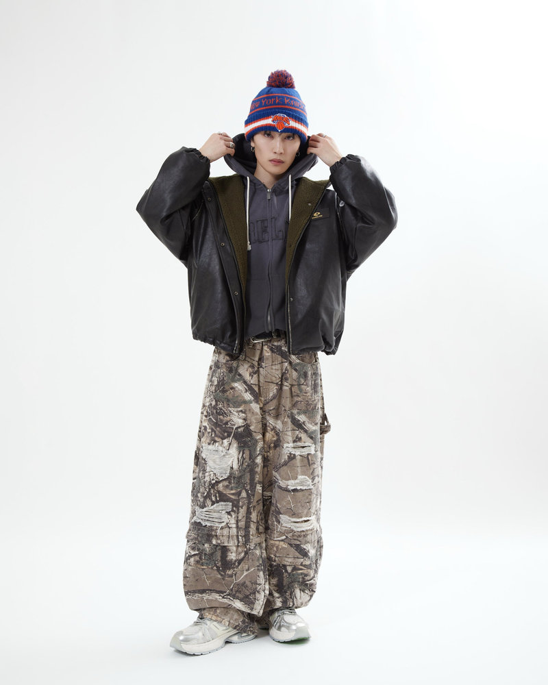 【10日以内お届け】リバーシブルPUレザージャケット L2084