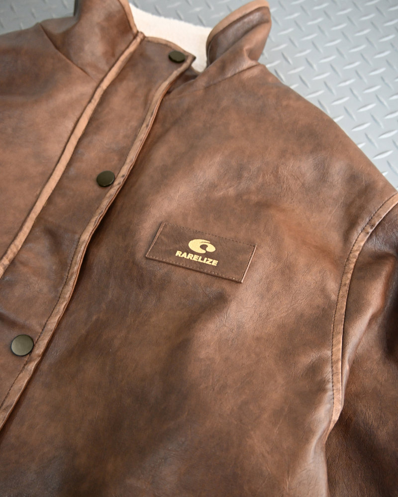 【10日以内お届け】リバーシブルPUレザージャケット L2084